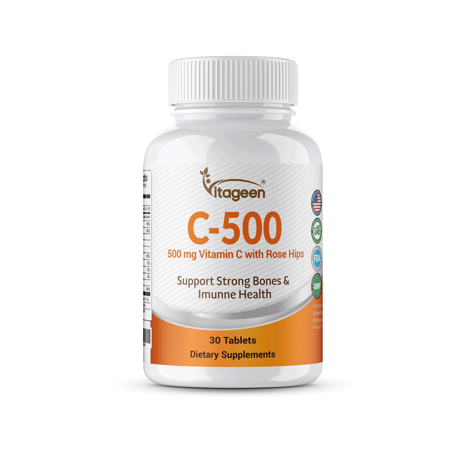 Vitamin C500 with Rose Hips - Tablets