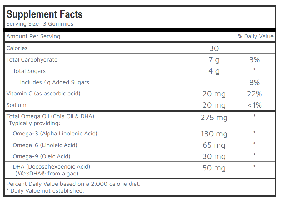 Omega + DHA - Gummies - Image 2