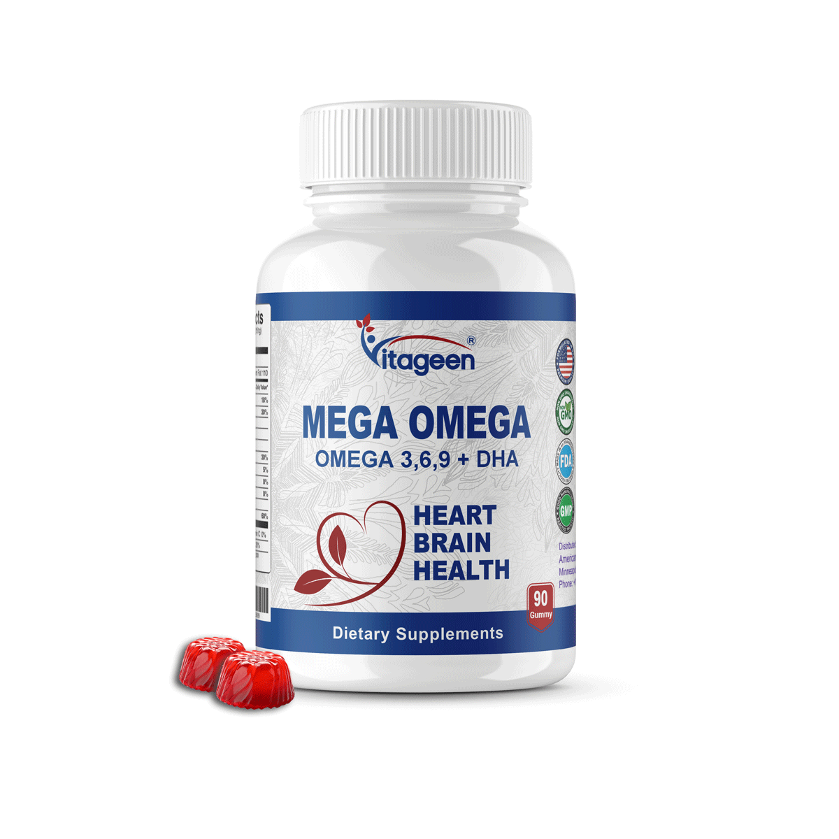 Omega + DHA - Gummies