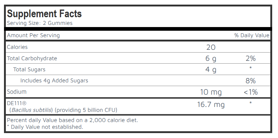 Organic Probiotic Gummy for Adults - Image 2
