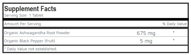 Ashwagandha Organic Tablets - Image 2
