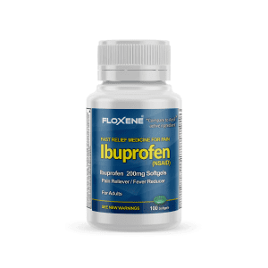 Ibuprofen 200mg Softgels, Pain Reliever,Fever Reducer, Body Aches, Headache, Arthritis Pain Relief and More