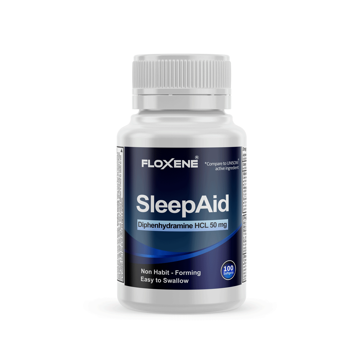 Sleep Aid Doxylamine Succinate 50mg-Softgels, Supports Deeper, Restful Sleeping, Non Habit-Forming